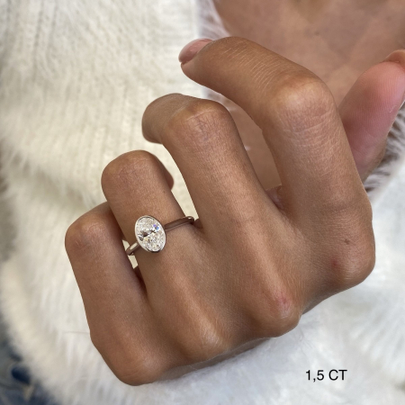Inel Luna Oval Bezel [11]