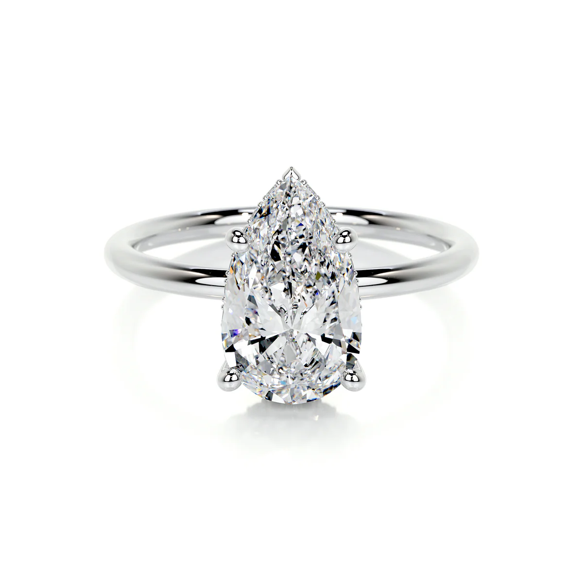 Inel Pear Solitaire 2,5 CT