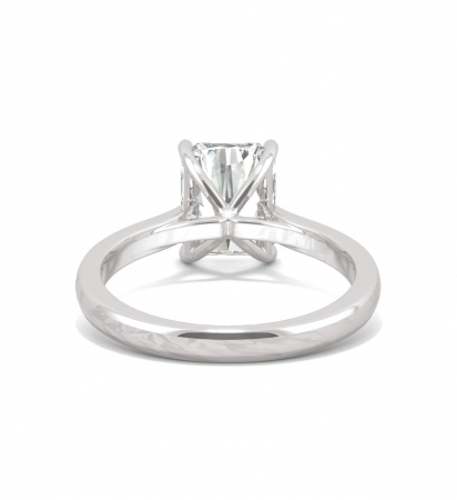Cushion Moissanite 3 CT Engagement Ring [2]