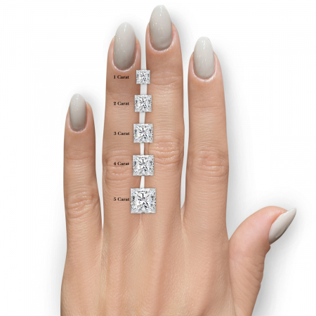 Inel Princess Hidden Halo 2,2 CT [10]