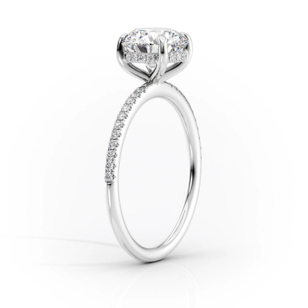 Inel Radiant Beauty Hidden Halo 2,5 CT [1]