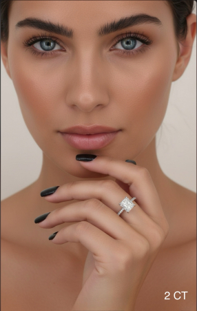 Inel Radiant Pave Band [6]