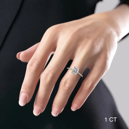 Inel Radiant Pave Band [4]