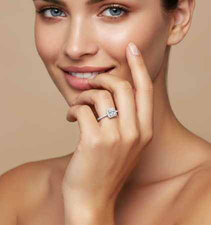 Inel Royal Asscher 1,5 CT [5]