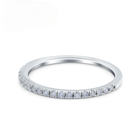 Inel Semieternity 0,2 CT Moissanite [4]