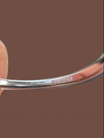 Inel SemiEternity Chevron 0,3 ct [8]