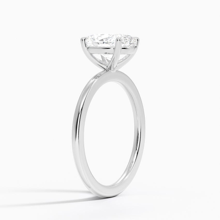 Inel Solitaire Oval 3,5 CT | Diamant de laborator [1]