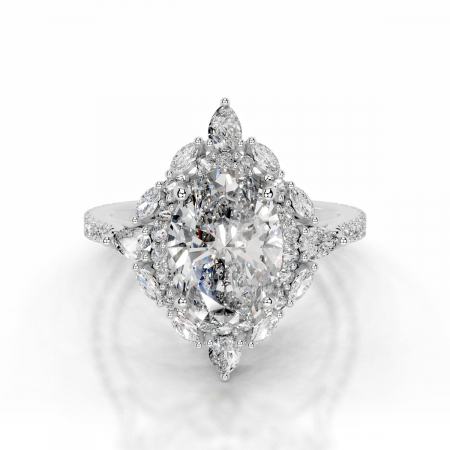 Diamante de laborator - Inel The Crown