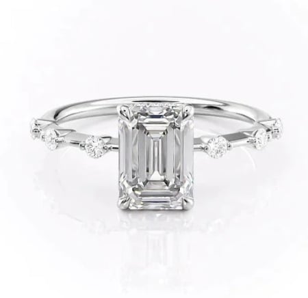 Inele de logodna - Inel Starlight Emerald