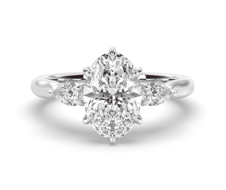 Gold - The King Moissanite 1,5 CT Ring