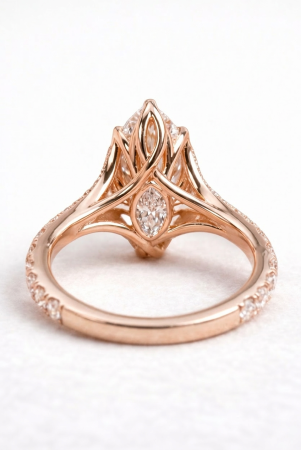 MarquiseTulip Engagement Ring – 2.5 CT Marquise Moissanite [4]