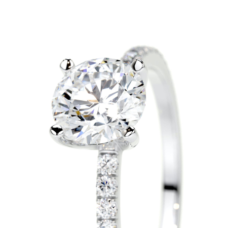 The One Pave Band Ring [1]