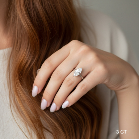 Inel The Twilight Marquise 1-3 CT [8]