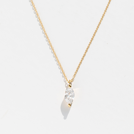 Lant cu pandantiv Marquise 1 CT [3]