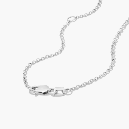 1 CT Moissanite Solitaire Asscher Pendant Necklace [2]