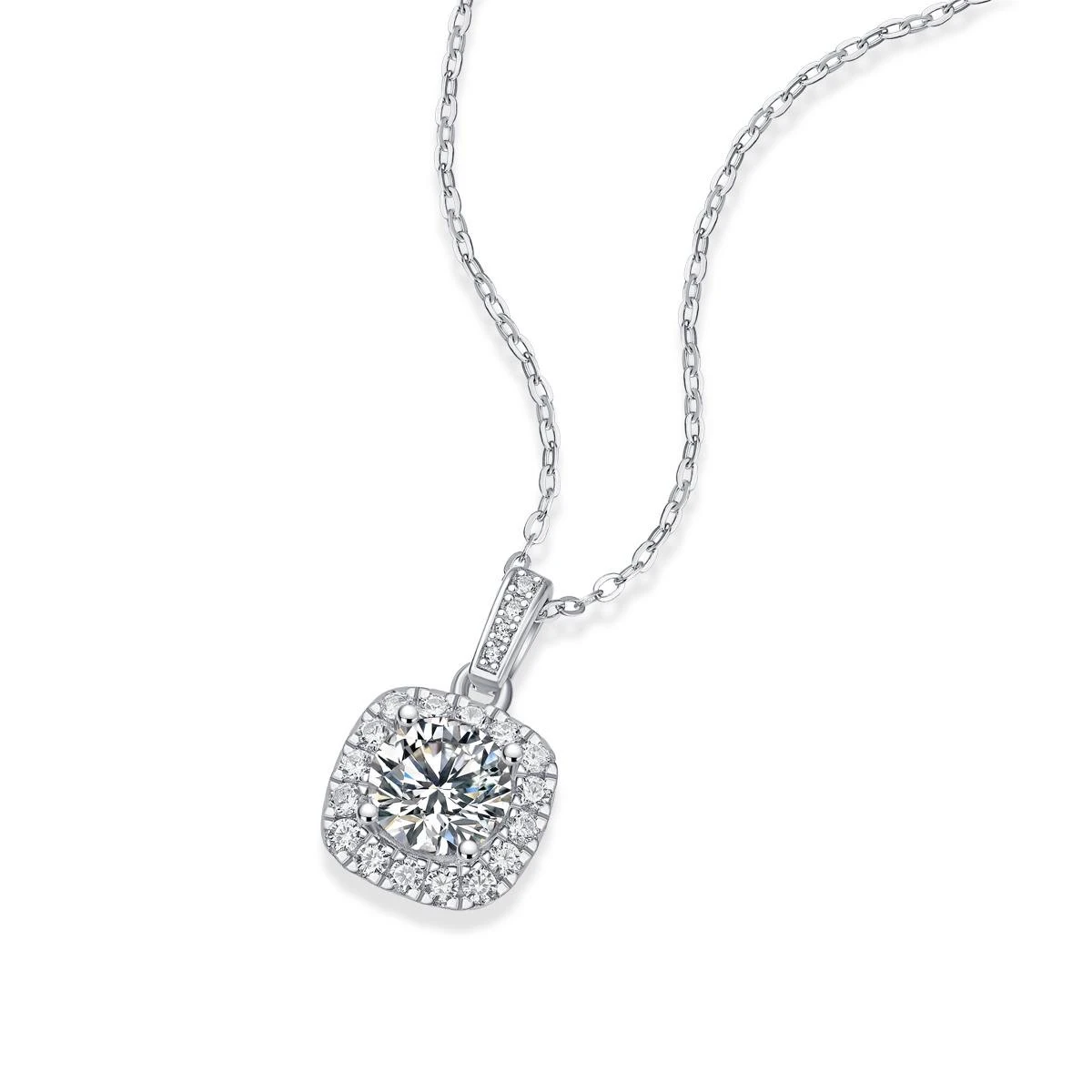 Lant si pandantiv Moissanite Majesty [1]