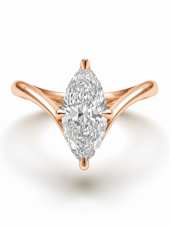1–3 ct solitaire marquise lab-grown diamond engagement ring [4]