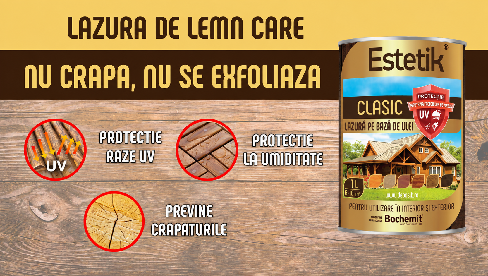 Lazura lemn exterior: cum alegi culoarea si aplici corect lazura