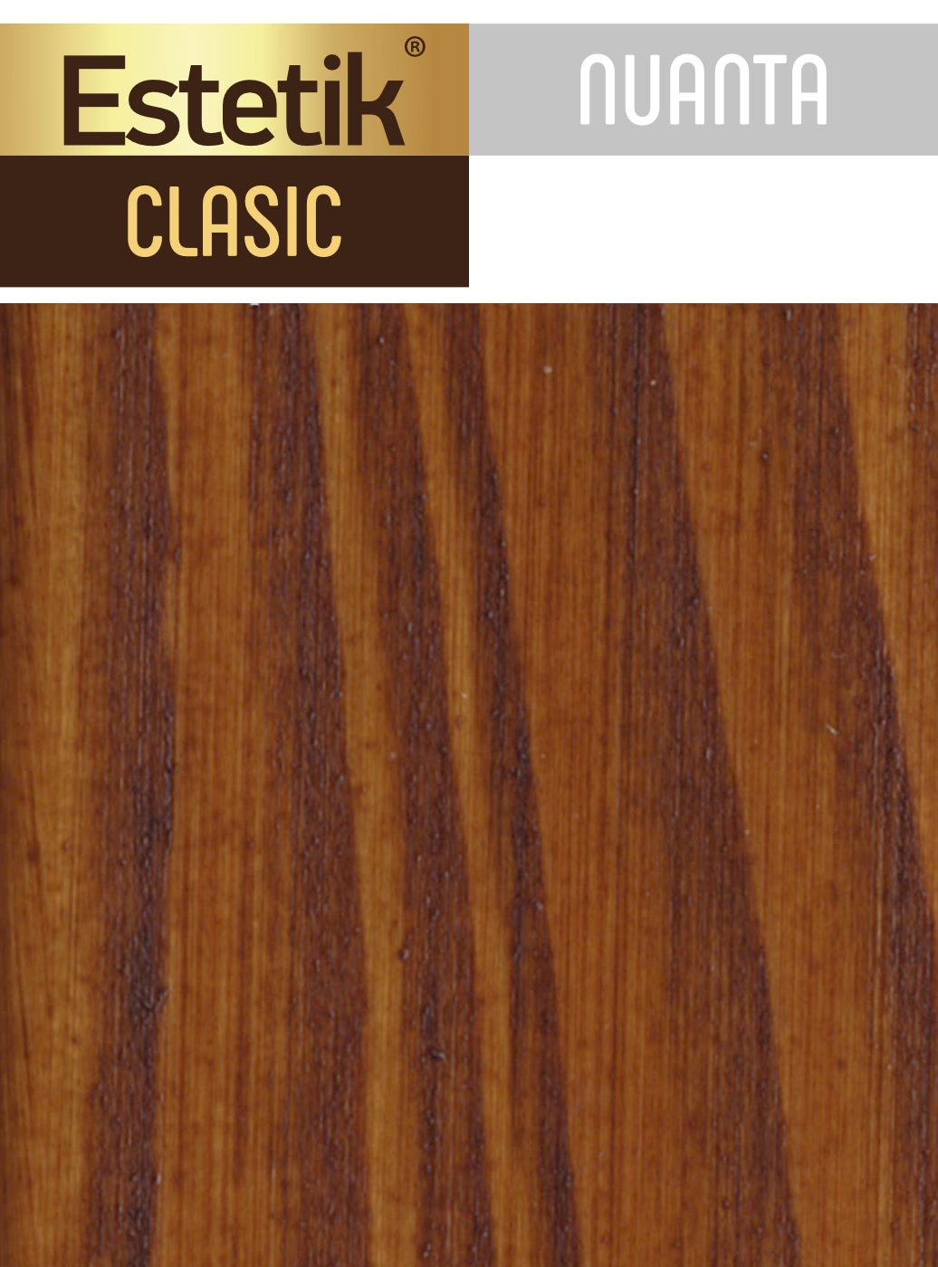 Lazura lemn Estetik Clasic 5L Nuc – protecție UV, pătrundere profundă [2]