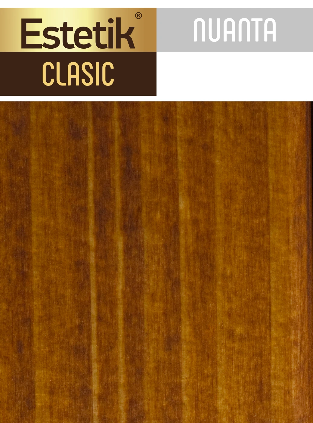 Lazura lemn exterior Estetik 1L Castan – protectie UV, acoperire 6–16mp [2]