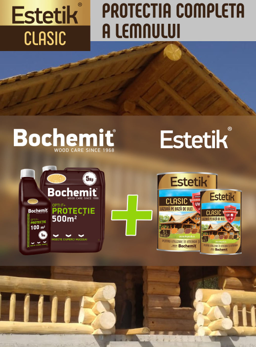 Pachet Promo Lazura Estetik Clasic 4x5L=20L, 120-320 mp [3]