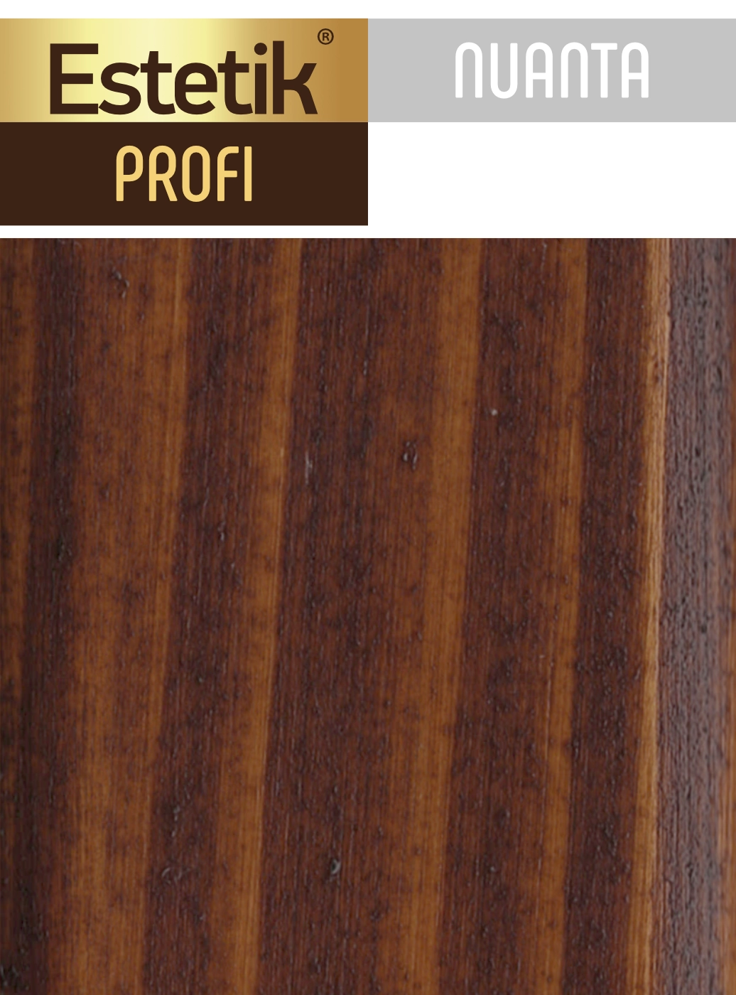 Bait lemn Estetik Profi 3L Nuc – protecție 20 ani, UV + apă, nu se exfoliază [1]