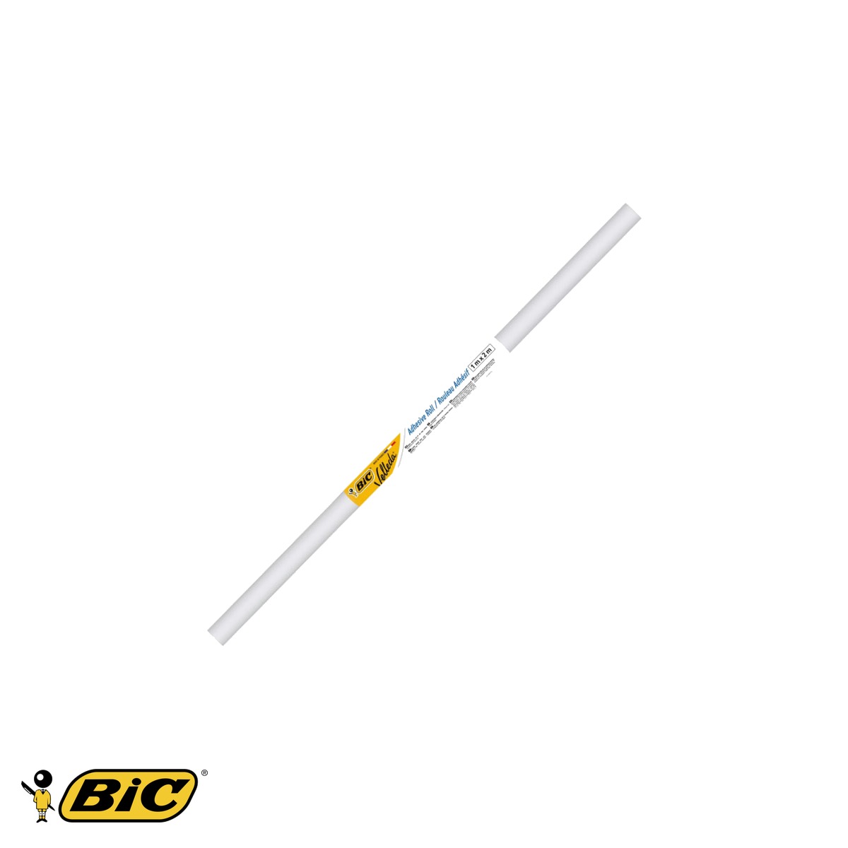 Accesorii pentru prezentare - Autocolant tip tabla alba Bic Velleda, 100 x 200 cm, suprafata pentru scris si sters, pentru birou si acasa