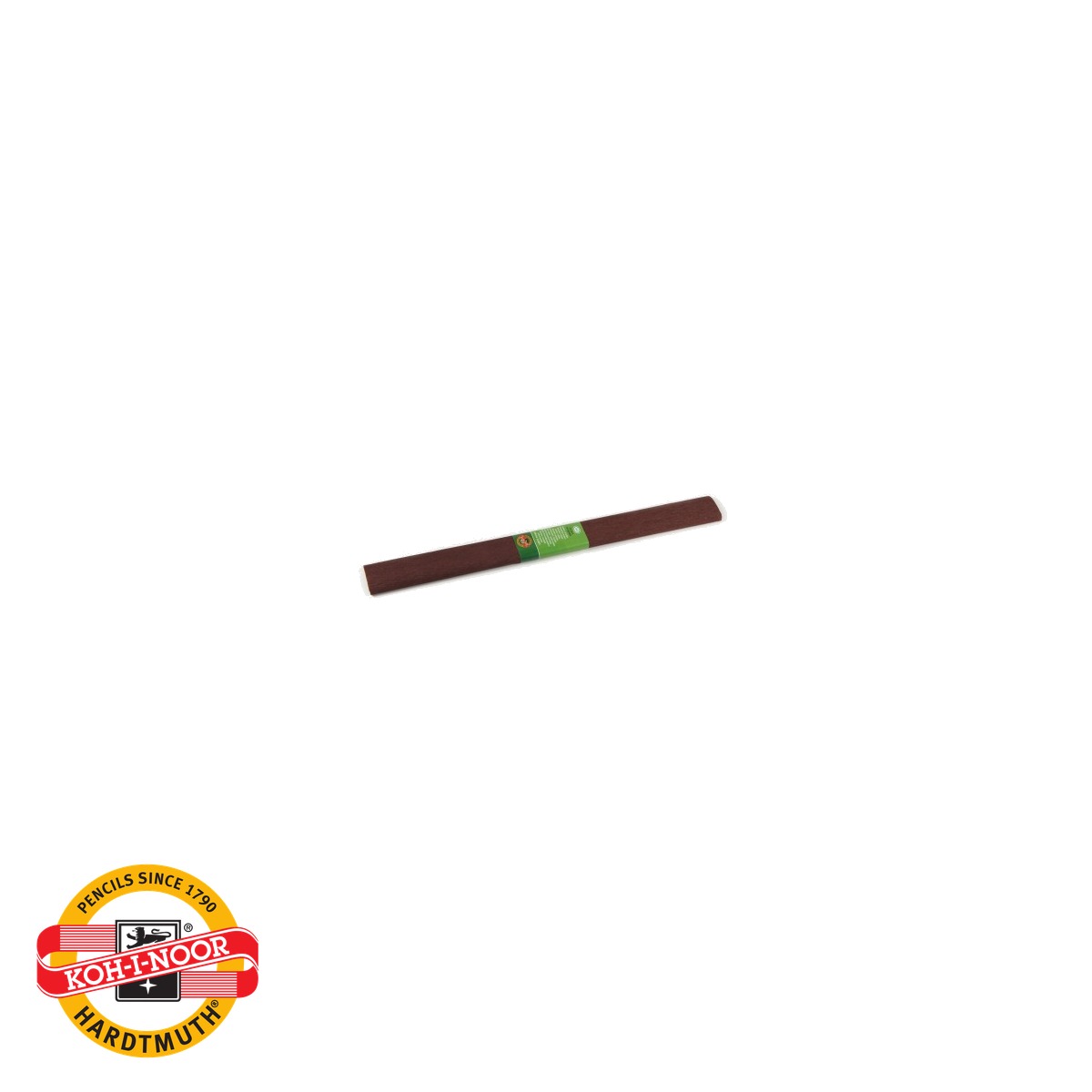 Hartie pentru craft - Hartie creponata Koh-I-Noor, maron inchis, 200 x 50 cm, pentru decoratiuni si activitati craft