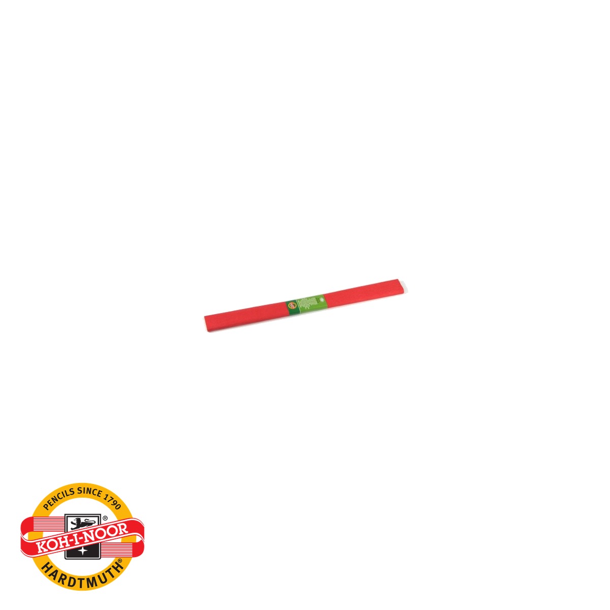 Hartie pentru craft - Hartie creponata Koh-I-Noor, rosu deschis, 200 x 50 cm, pentru decoratiuni si activitati craft