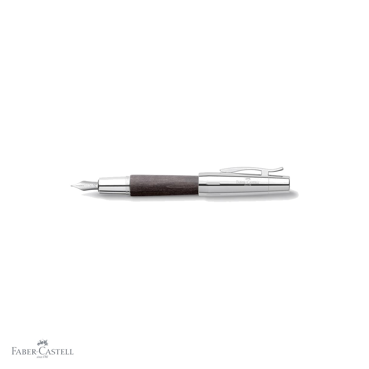 Stilou Faber-Castell e-Motion, corp din lemn de par, penita din otel inoxidabil, scriere eleganta [3]