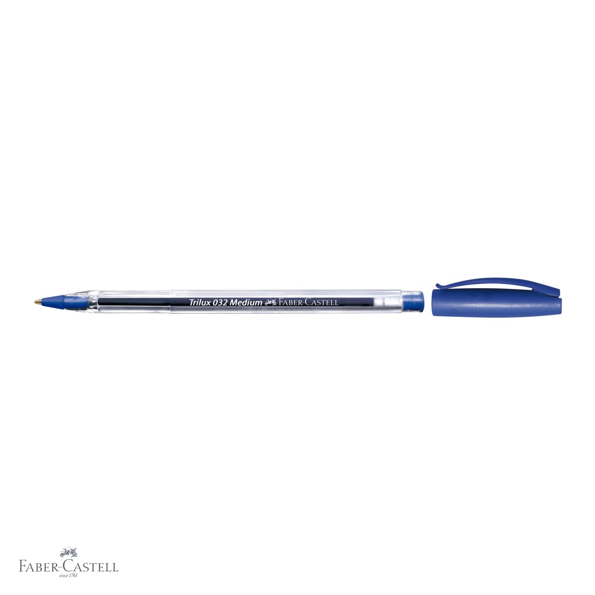 Pix unica folosinta Faber-Castell Trilux 032M, varf 1.0 mm, cerneala albastra, pentru scris zilnic [3]