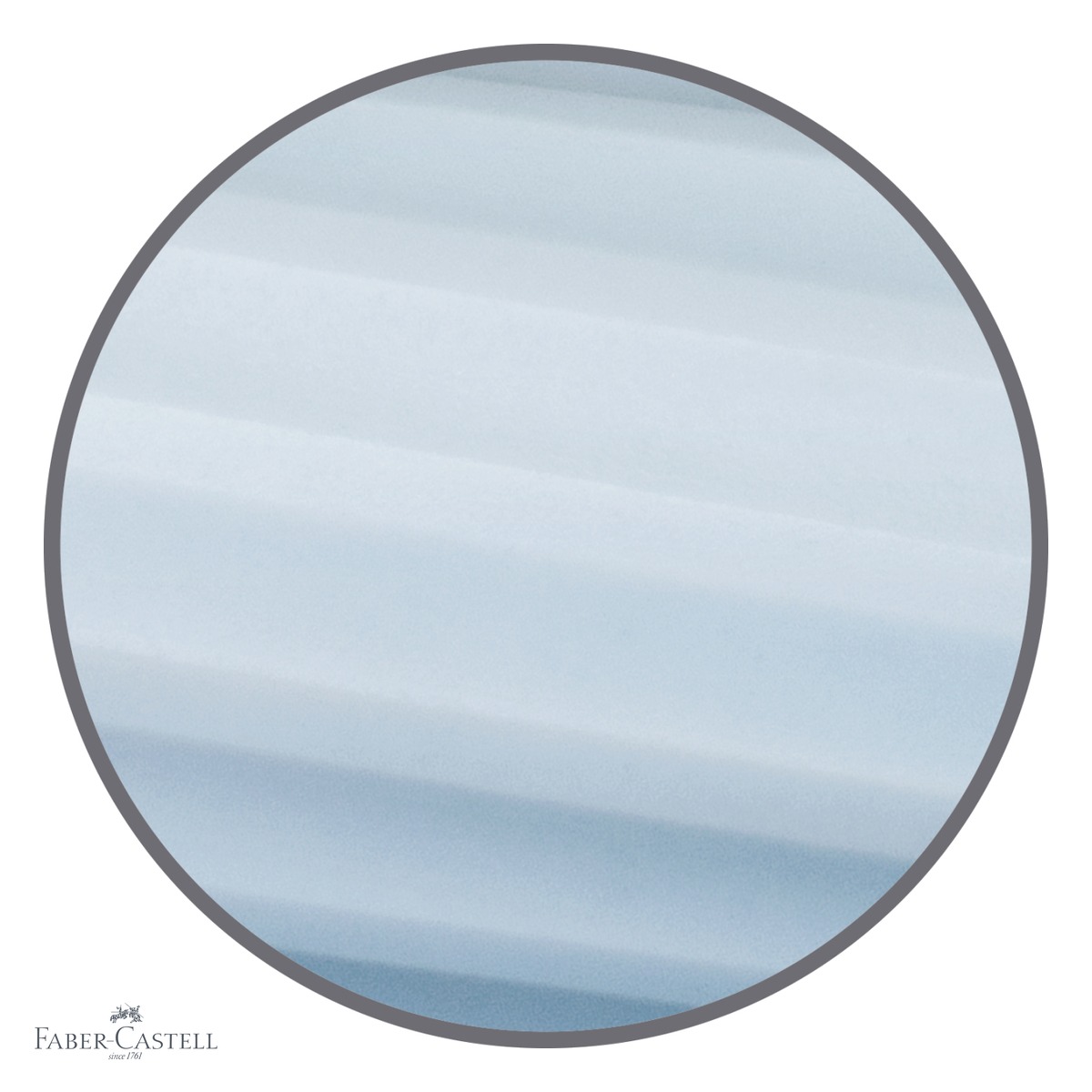 Pix premium Faber-Castell Ambition Italic Ice Blue, corp rasina guilloche, editie limitata, cadou elegant [3]