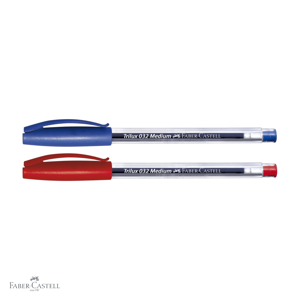 Pix unica folosinta Faber-Castell Trilux 032M, varf 1.0 mm, cerneala rosie, pentru birou si scoala [3]