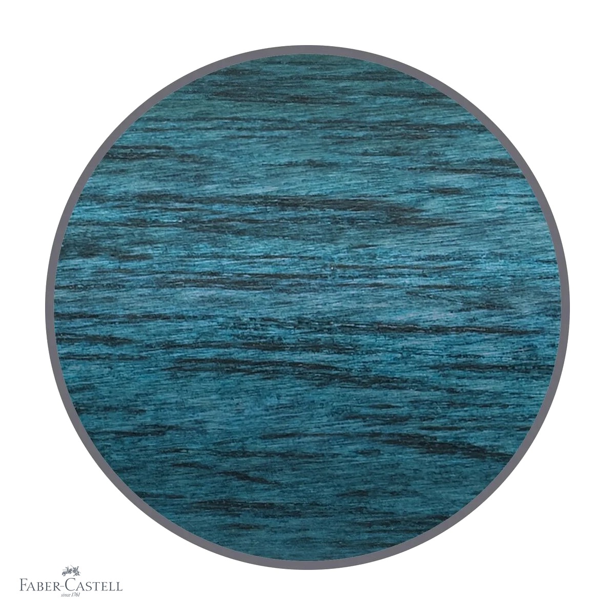 Stilou Faber-Castell Ambition Blue Wood, penita F, corp din lemn de carpen lacuit, editie limitata [3]