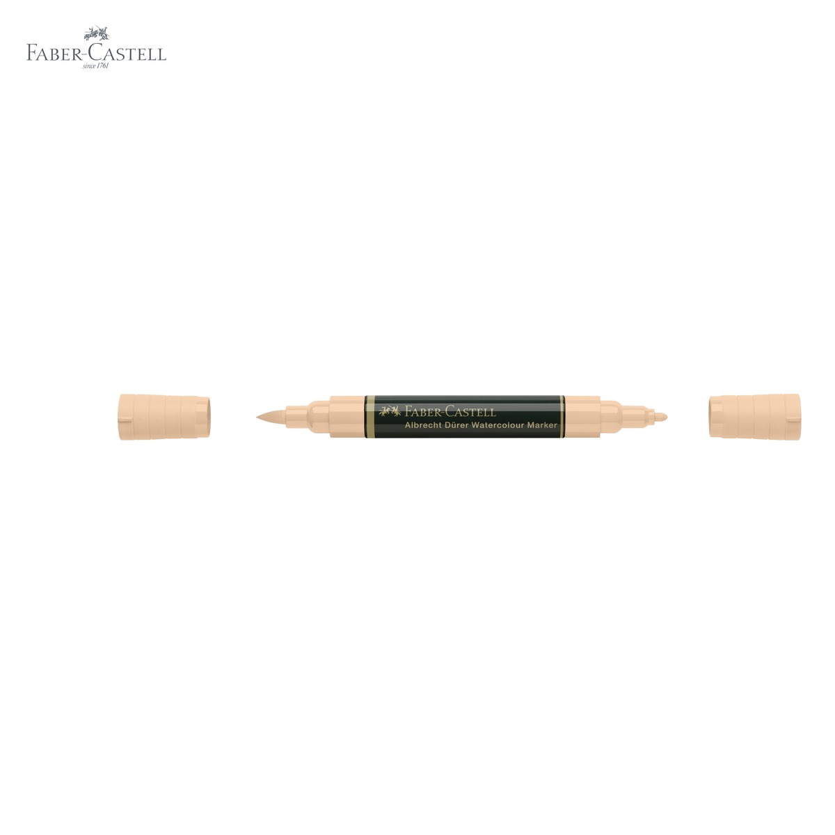 Marker acuarela Faber-Castell Albrecht Durer, culoarea pielii deschis 132, varf dublu pensula si carioca [4]