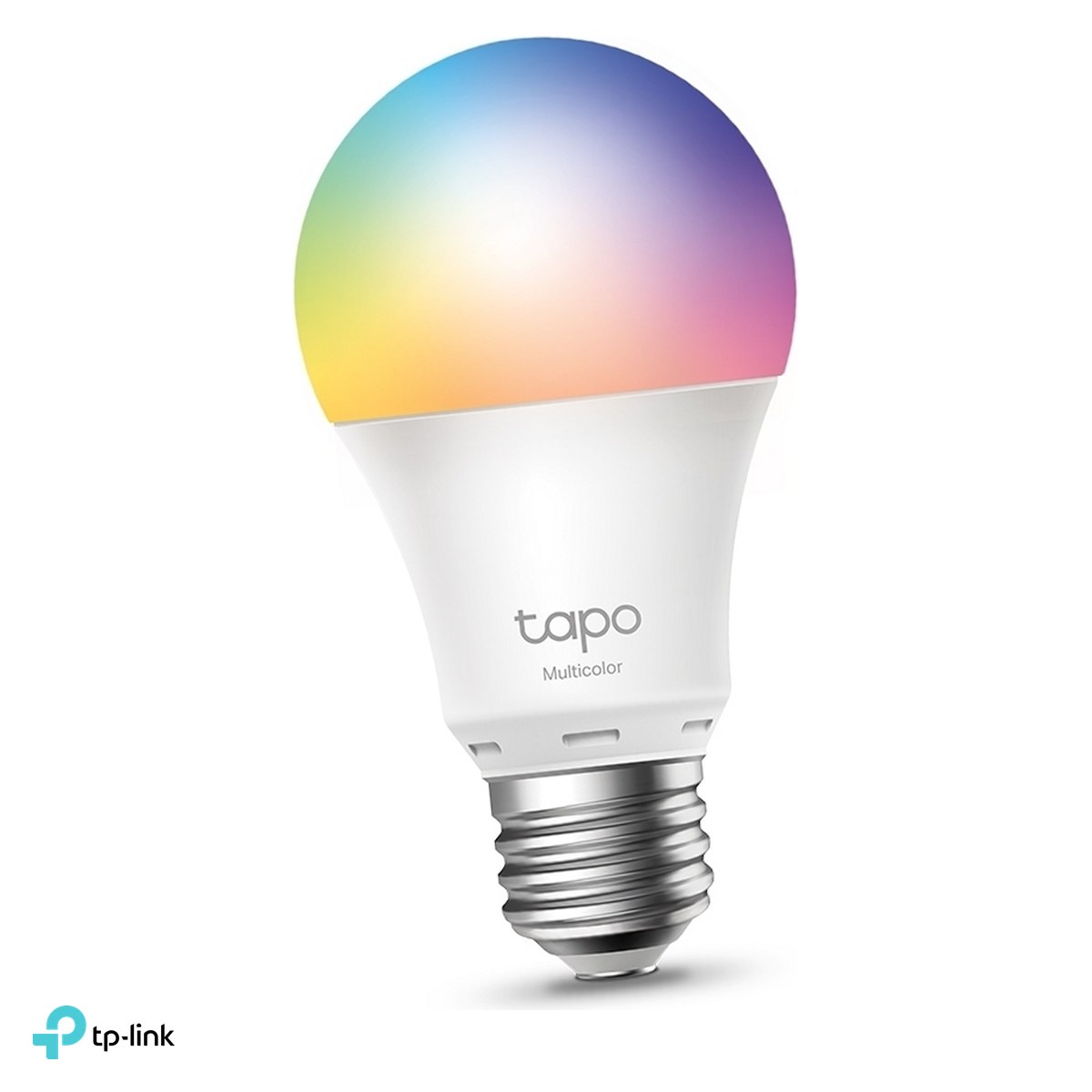 Smart home - Bec LED smart Wi-Fi multicolor TP-Link Tapo L530E, E27, 806 lm, 16 milioane de culori, alb reglabil 2500-6500 K, intensitate reglabila, fara hub