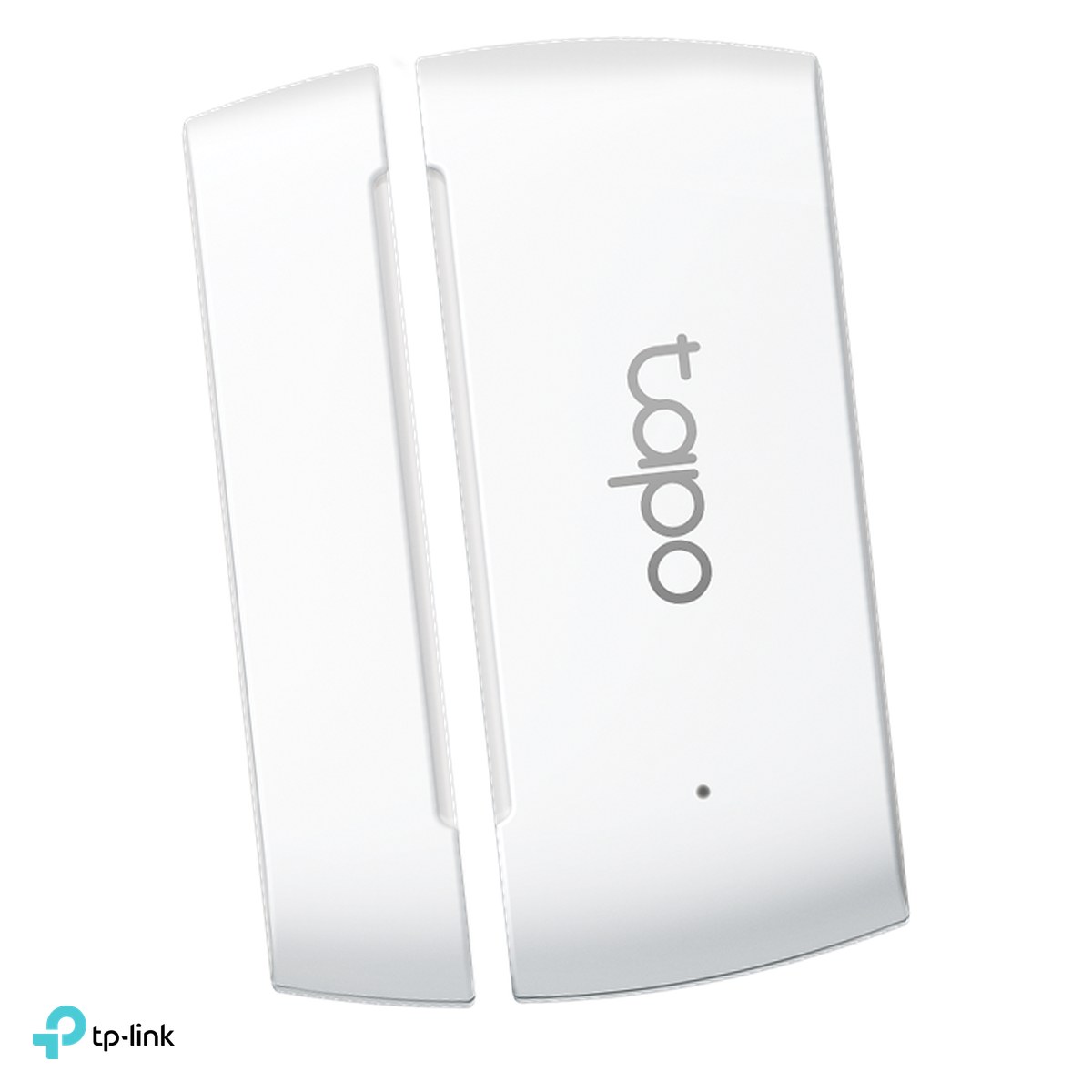 Smart home - Senzor smart pentru usa si fereastra TP-Link Tapo T110, 868 MHz, necesita hub Tapo, baterie CR2032, montare cu adeziv 3M, alb
