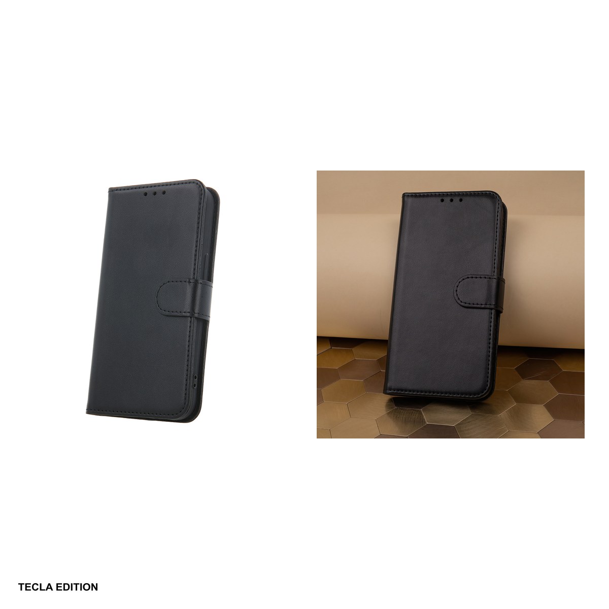 Husa Smart Classic Sm- pentru Samsung Galaxy A20e, tip carte cu inchidere magnetica, Negru [4]