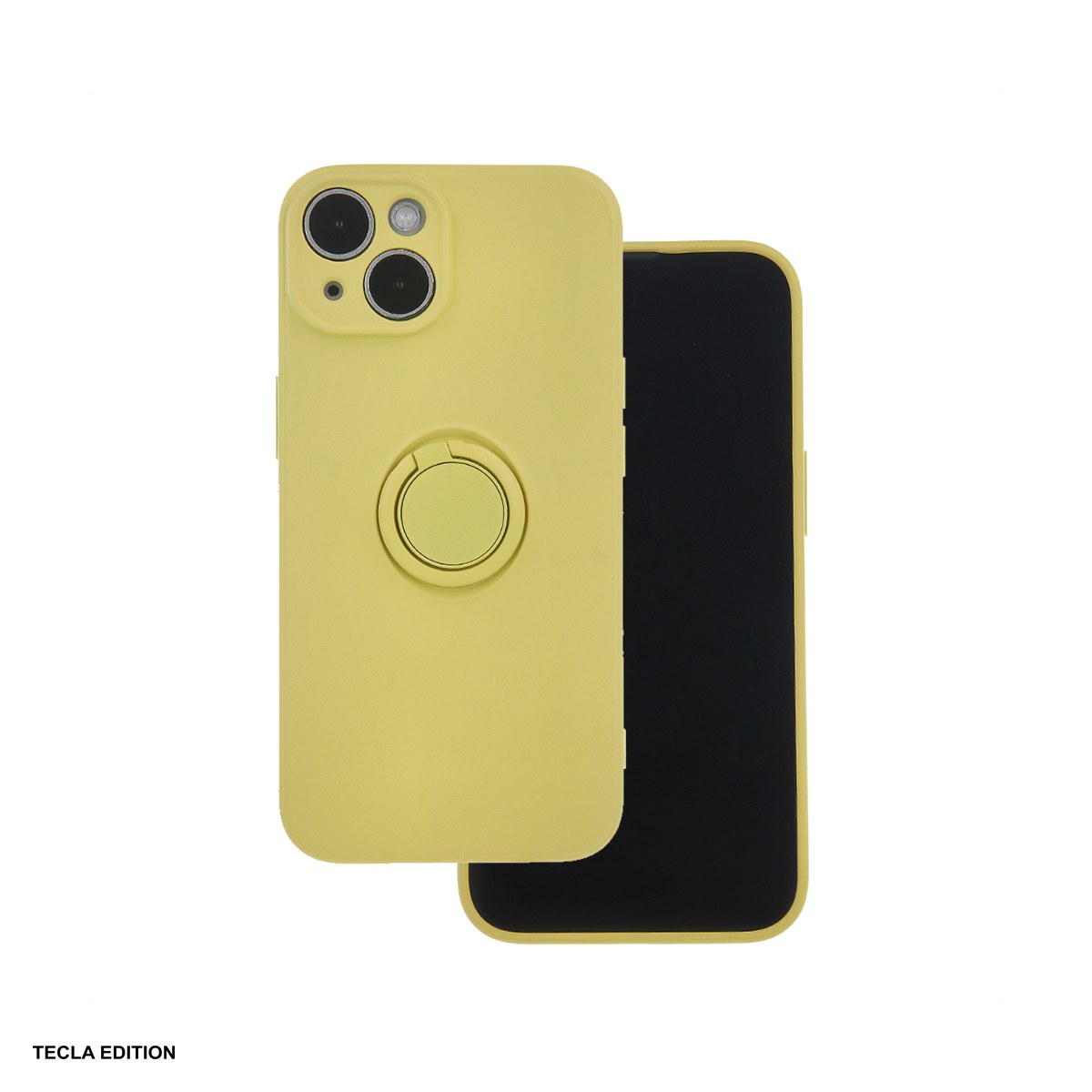 Huse si protectii pentru Xiaomi Redmi Note 13 Pro Plus - Husa Finger Grip pentru Xiaomi Redmi Note 13 Pro Plus, Carcasa, Galben