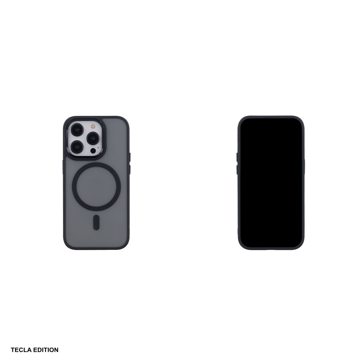 Husa Frozen Mag pentru Apple iPhone 15, Carcasa magnetica, Negru [4]