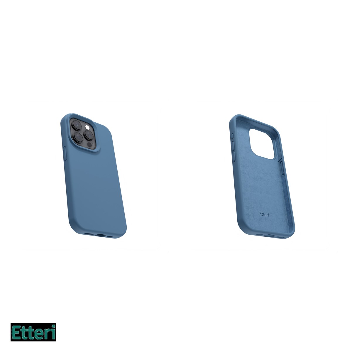 Husa Etteri Silicone pentru Samsung Galaxy A34, Carcasa, Albastru [4]