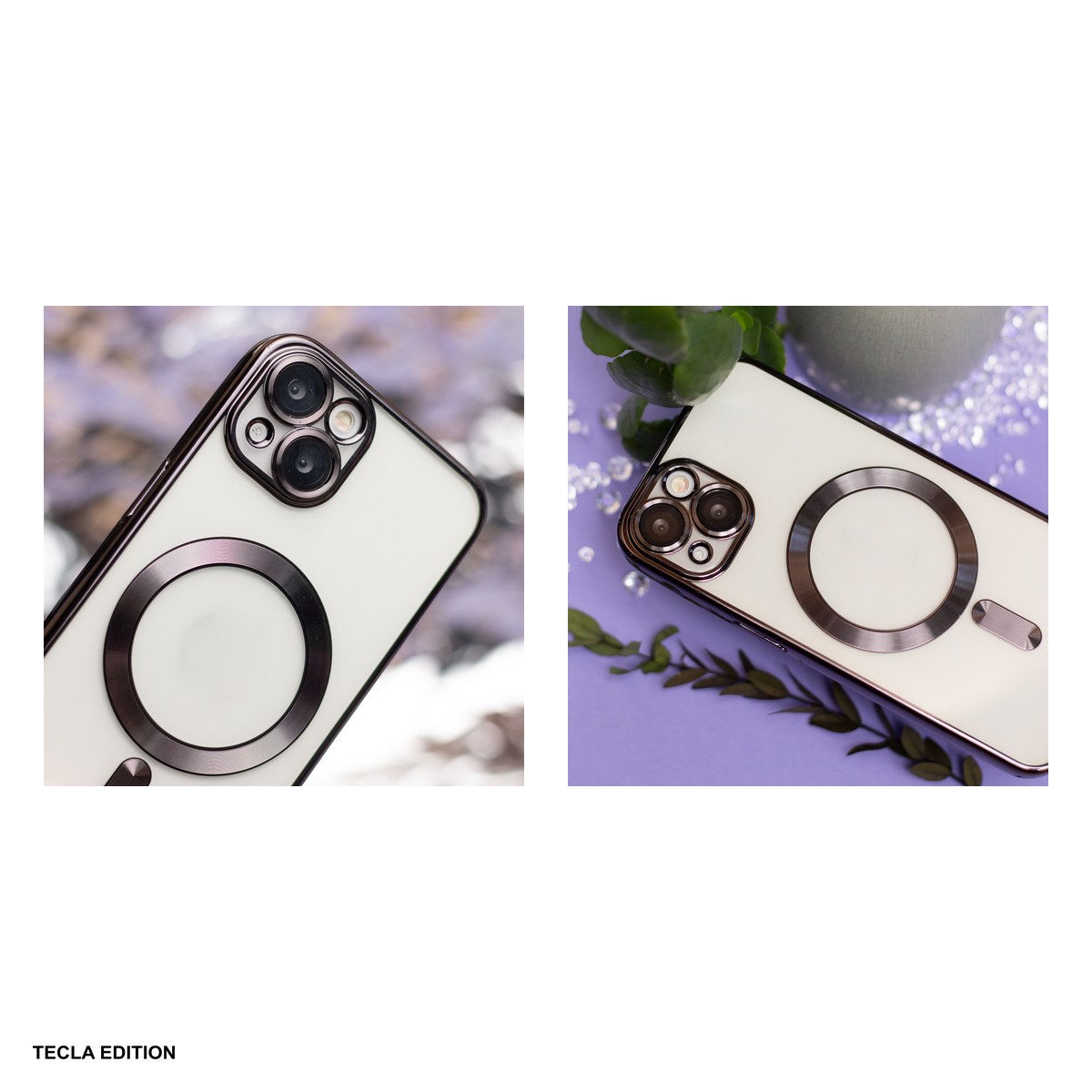 Husa Color Chrome Mag pentru Samsung Galaxy S24 FE, Carcasa magnetica, Negru [4]