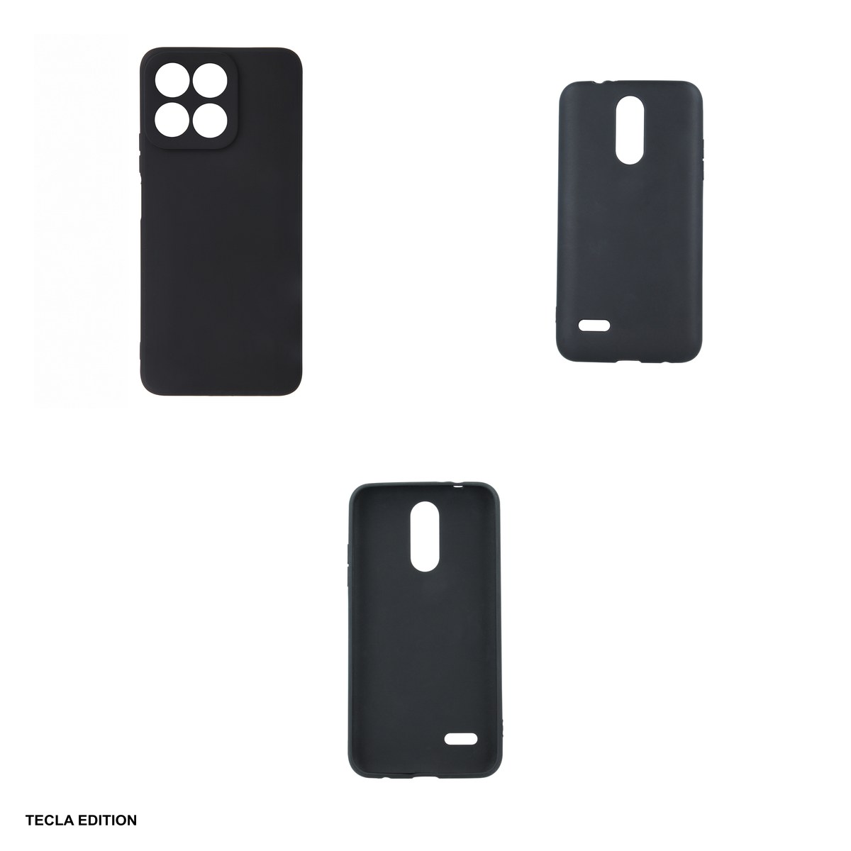Husa Matt TPU pentru Honor 200 Smart, Carcasa, Negru [3]