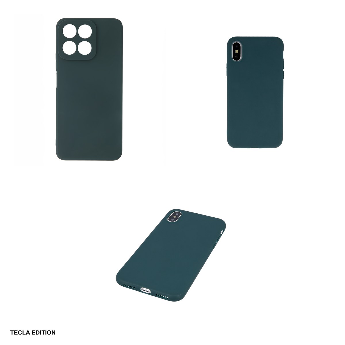 Husa Matt TPU forest pentru Honor 200 Smart, Carcasa, Verde [3]