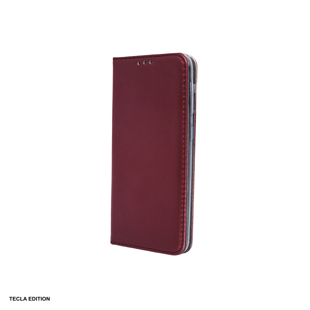 Huse si protectii smartphone - Husa Smart Magnetic pentru Xiaomi Redmi Note 14 5G (Global), tip carte cu inchidere magnetica, Visiniu