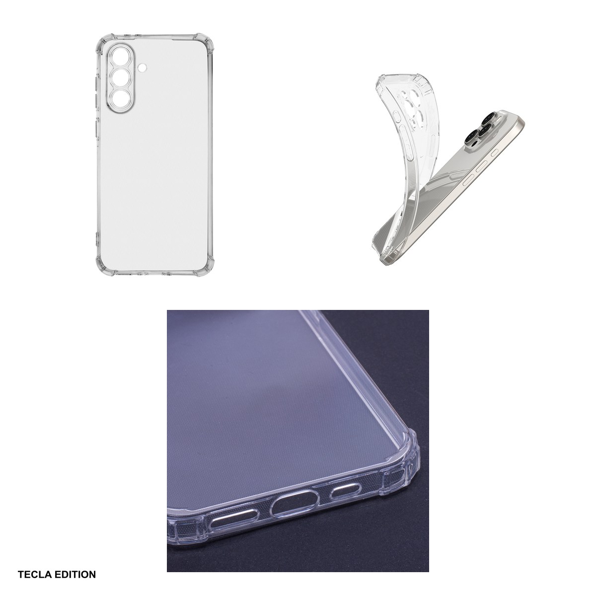 Husa Anti Shock 1 5 mm pentru Samsung Galaxy A56 5G, Carcasa, Transparent [3]