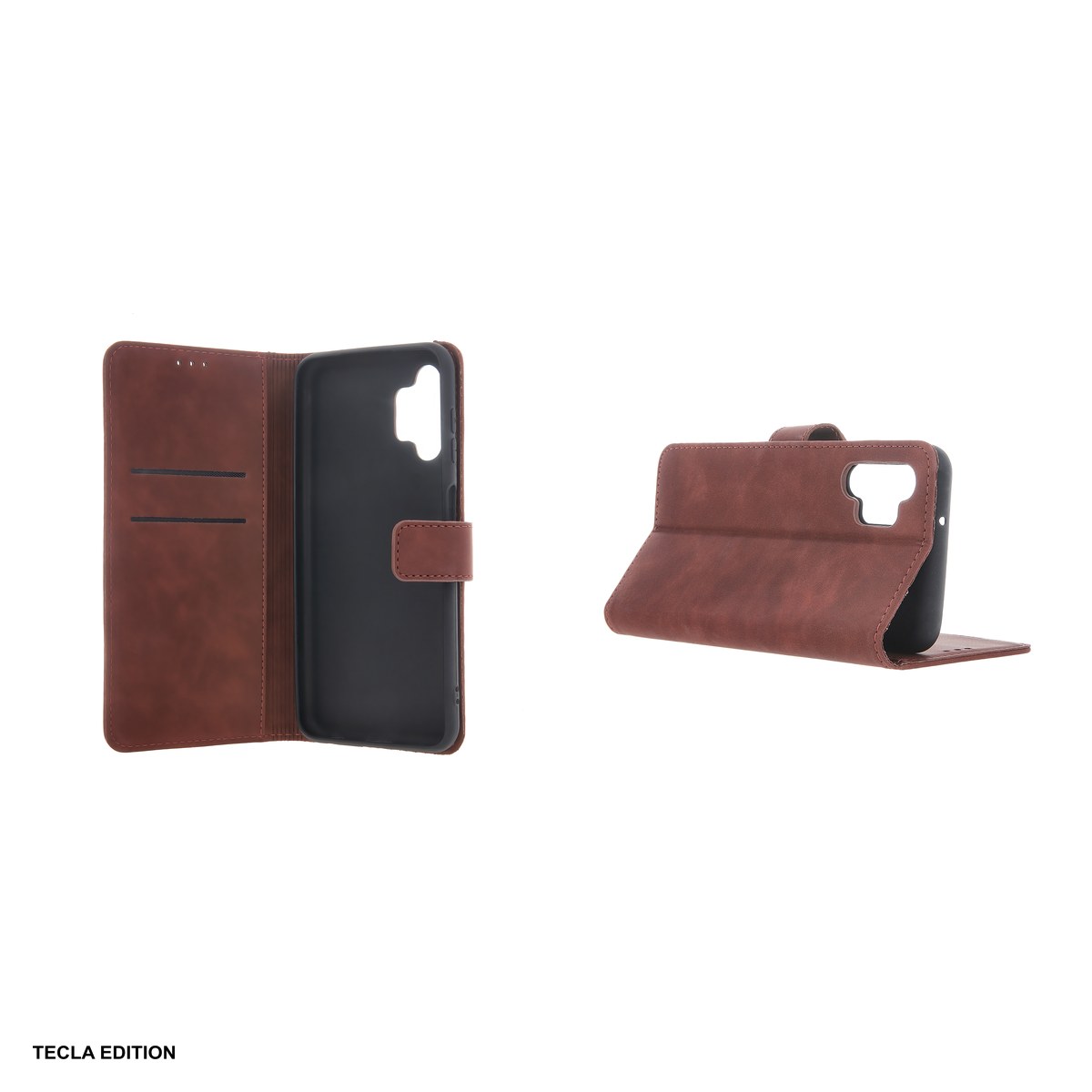 Husa Smart Velvet pentru Samsung Galaxy A56 5G, tip carte, Maro [4]