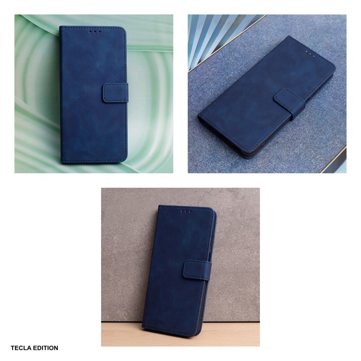 Husa Smart Velvet pentru Xiaomi Redmi Note 14 Pro Plus 5G, Redmi Note 14 Pro 5G, tip carte, Albastru [5]