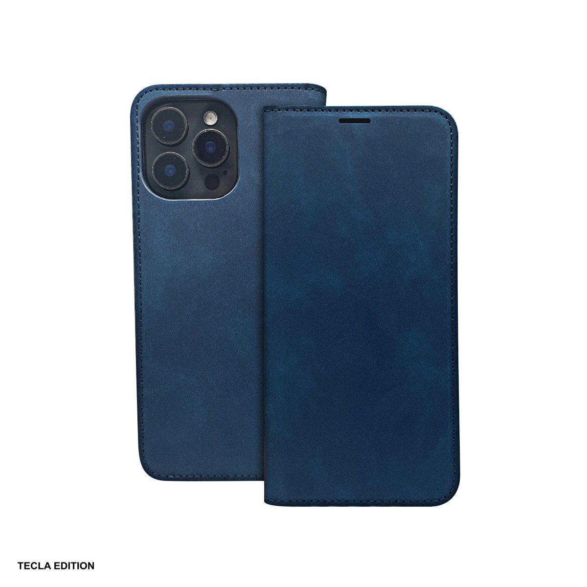Huse si protectii pentru Honor 400 Lite - Husa Smart Suede pentru Honor 400 Lite, tip carte cu inchidere magnetica, Albastru