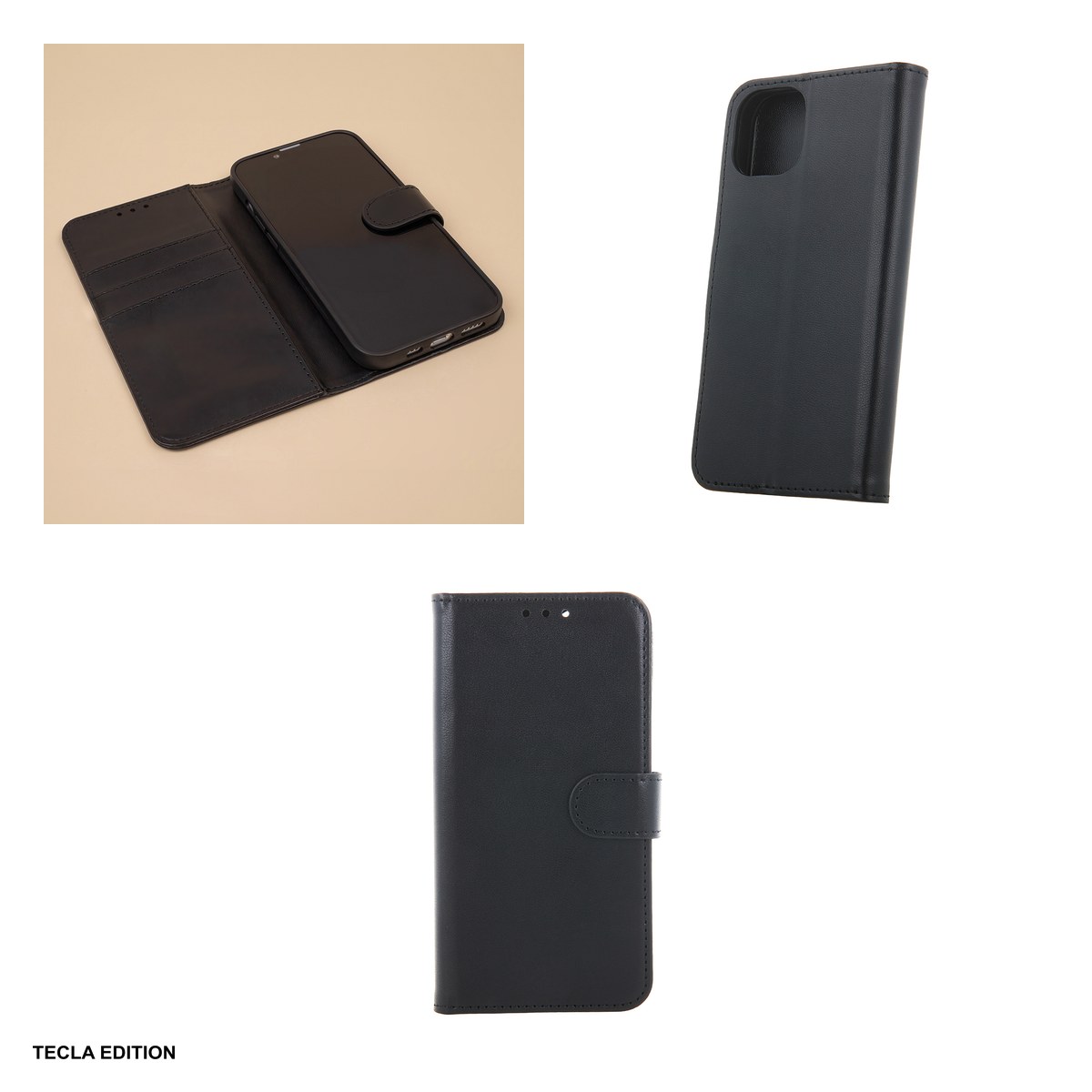 Husa Smart Classic pentru Honor Magic 7 Lite, tip carte cu inchidere magnetica, Negru [3]